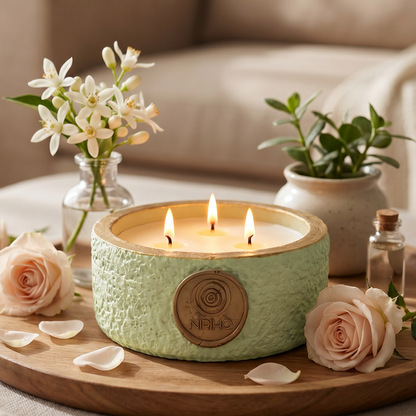Large Prana Scented Ritual Candle 220g (Restore)