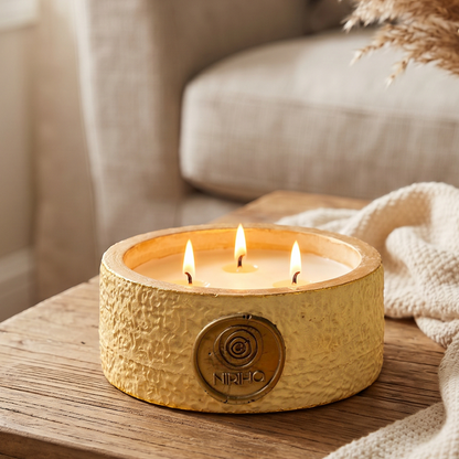 Large Dhara Scented Ritual Candle 220g (Release)