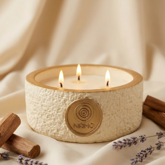 Large Nidra Scented Ritual Candle 220g (Rest)