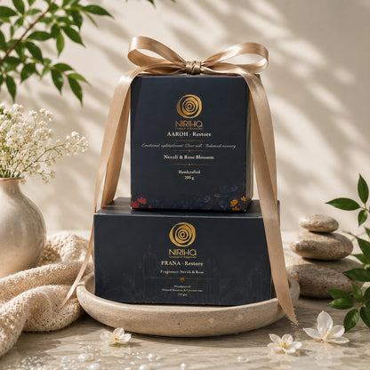 Restore Combo (Prana Large Candle + Aaroh Bathing Balm)